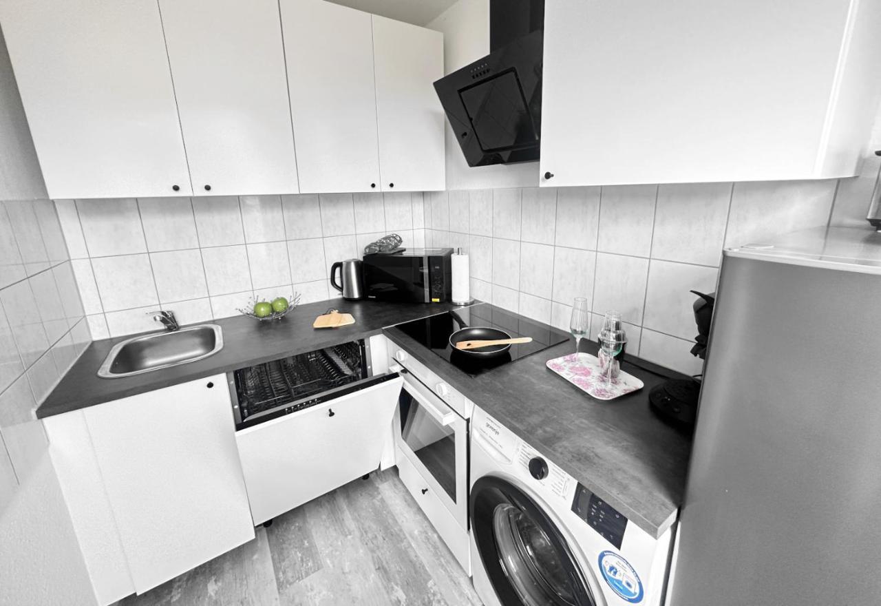Vaz Apartments Essen, Kueche, Wlan, Tv, Netflix, Ca 15 Min Messe U Hbf Zewnętrze zdjęcie
